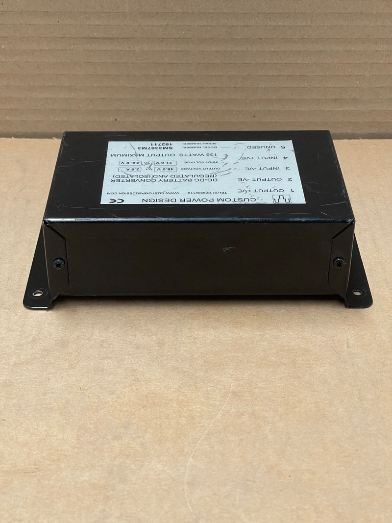 Custom Power Design – SM3367M3 – DC‑DC Battery Converter 48 V Output, 138 W
