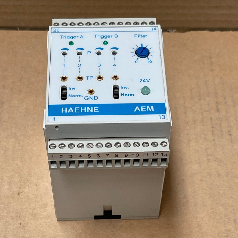 Haehne – AEM 115809 – DIN‑Rail Signal/Measurement Amplifier Module