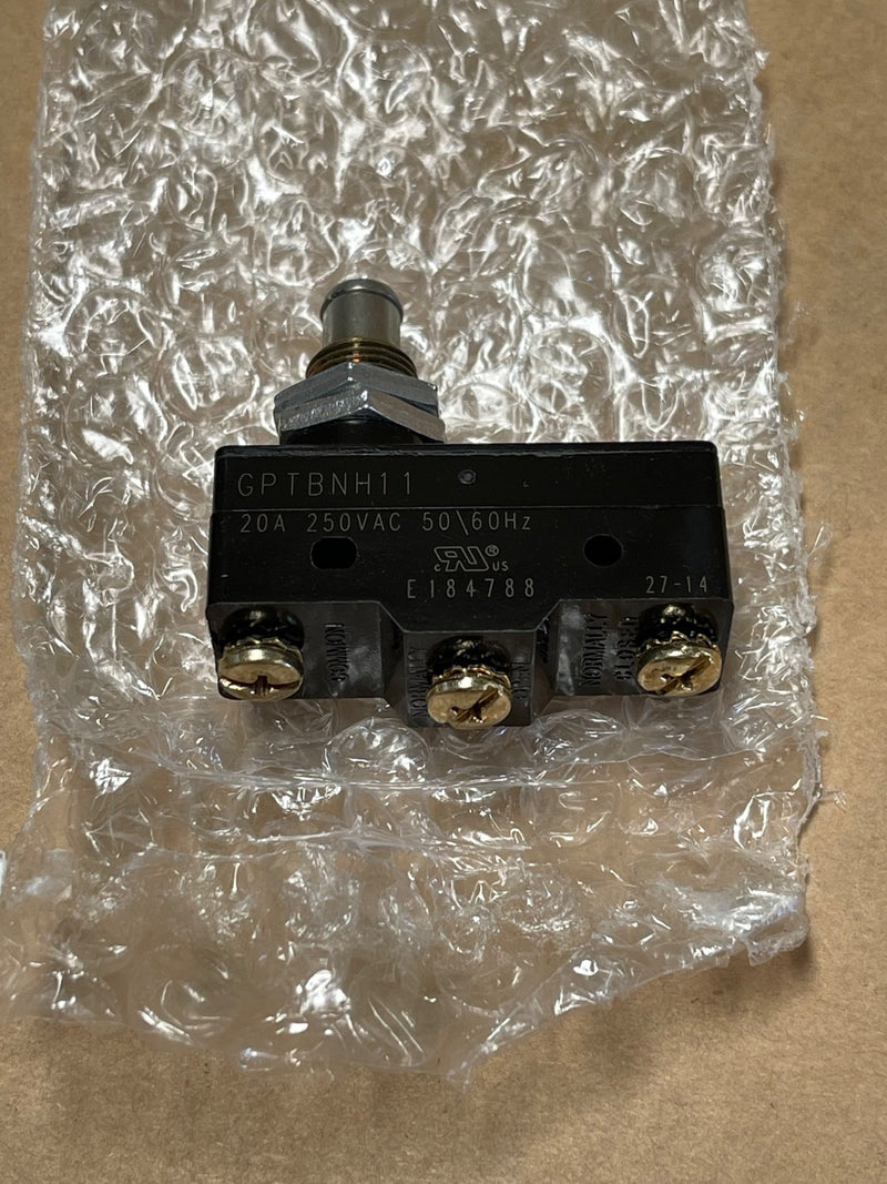 ZF Electronics – GPTBNH11 – Heavy‑Duty Snap Action Microswitch 20 A SPDT
