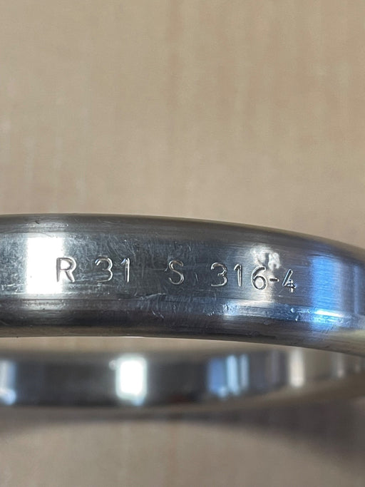 B.E. – R31 S316‑4 – Ring Joint Gasket ASME B16.20 Stainless Steel RTJ