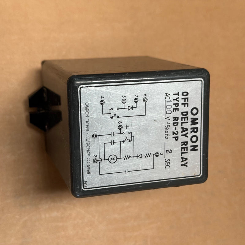 Omron – RD-2P – Time Delay Relay / Off-Delay Timing Relay