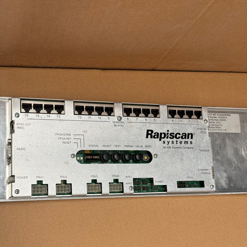 Rapiscan Systems – 22200915 – ND-CC-AC CONCENTRATOR Module