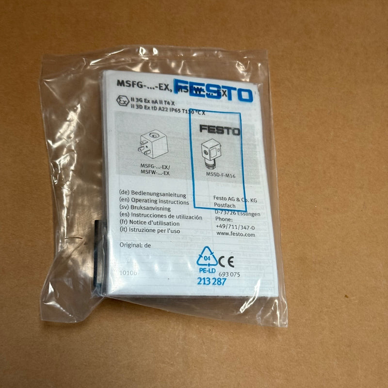 Festo – 536933 (MSFW-110-50/60-EX) – Solenoid Coil