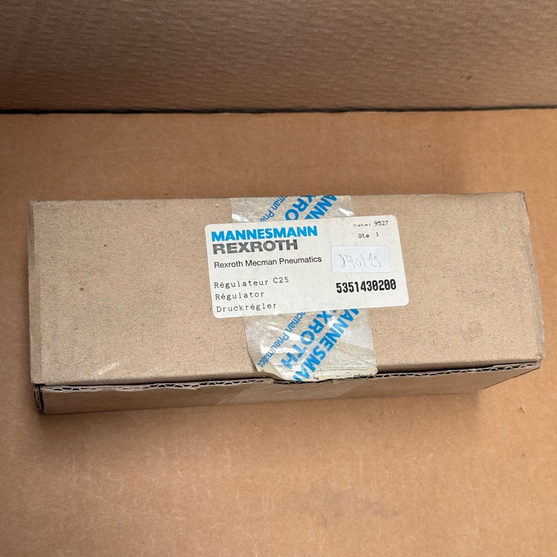 Rexroth – 5351430200 (REG C25) – C25i Pneumatic Pressure Regulator (3/4" NPT)