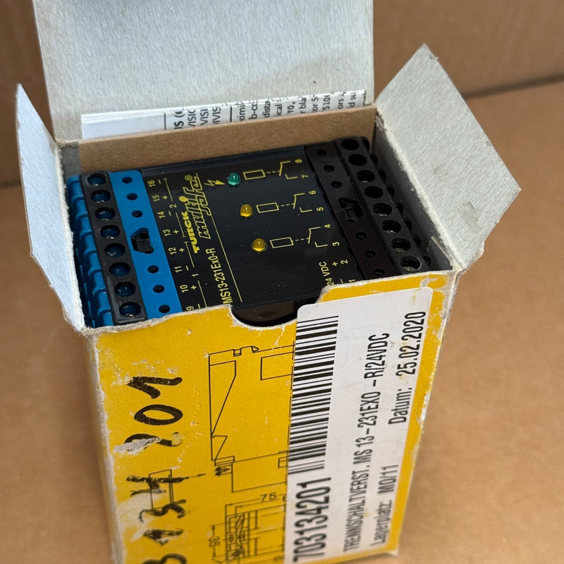 Turck – MS13-231EX0-R/24VDC (53357) – 2CH Isolating Switching Amplifier