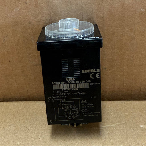 Eberle – MSM-T – Multi-Function Time Delay Relay (Plug-In)