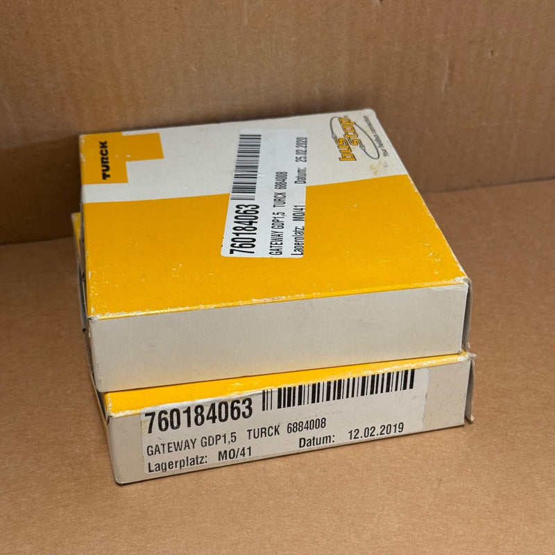 Turck – GDP1.5 (6884008) – Excom I/O System PROFIBUS-DP Gateway Interface Module