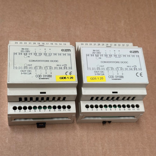 EZM – 011088 – DC/DC Converter Power Supply 24 V to 5–15 V 2.5 A