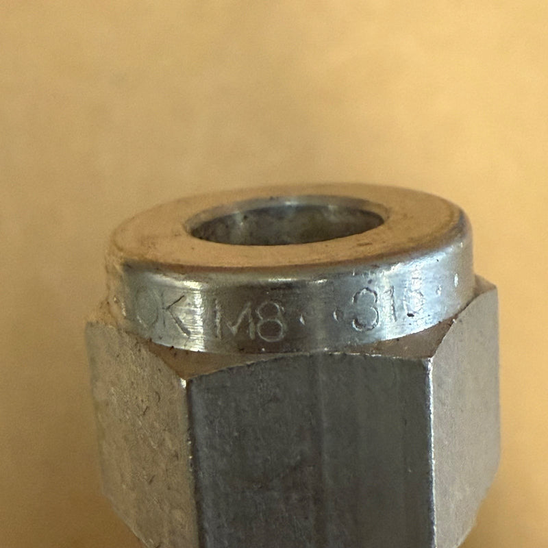 5PCs Parker – M8MSC1/4R-316 – BSPP Male Connector