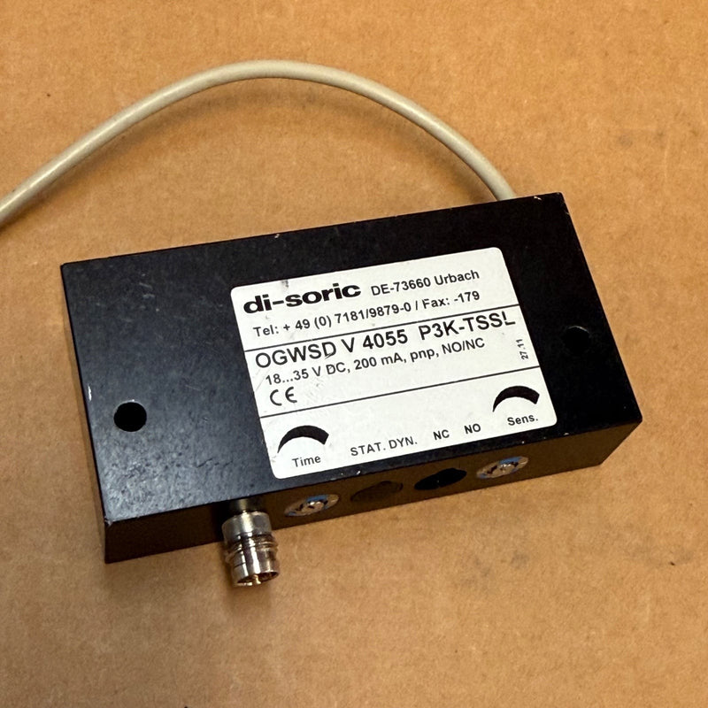 di-soric – OGWSD V 4055 P3K-TSSL – Frame Light Barrier / Optical Frame Sensor