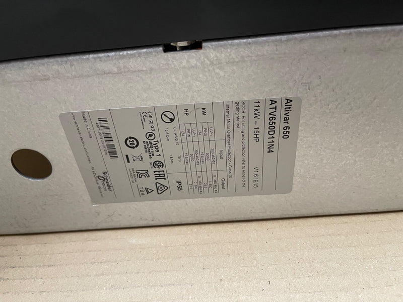 Schneider Electric – ATV650D11N4 – Altivar Process VFD 11kW 380–480 V