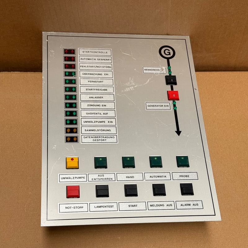 KUHSE – KEA046 – Generator Control & Alarm Panel