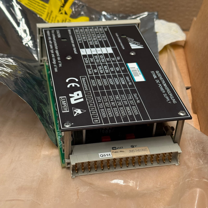 Gossen Metrawatt – S93 S 2x15 BU 4 – Konstanter Stabilized DC Power Supply Modul
