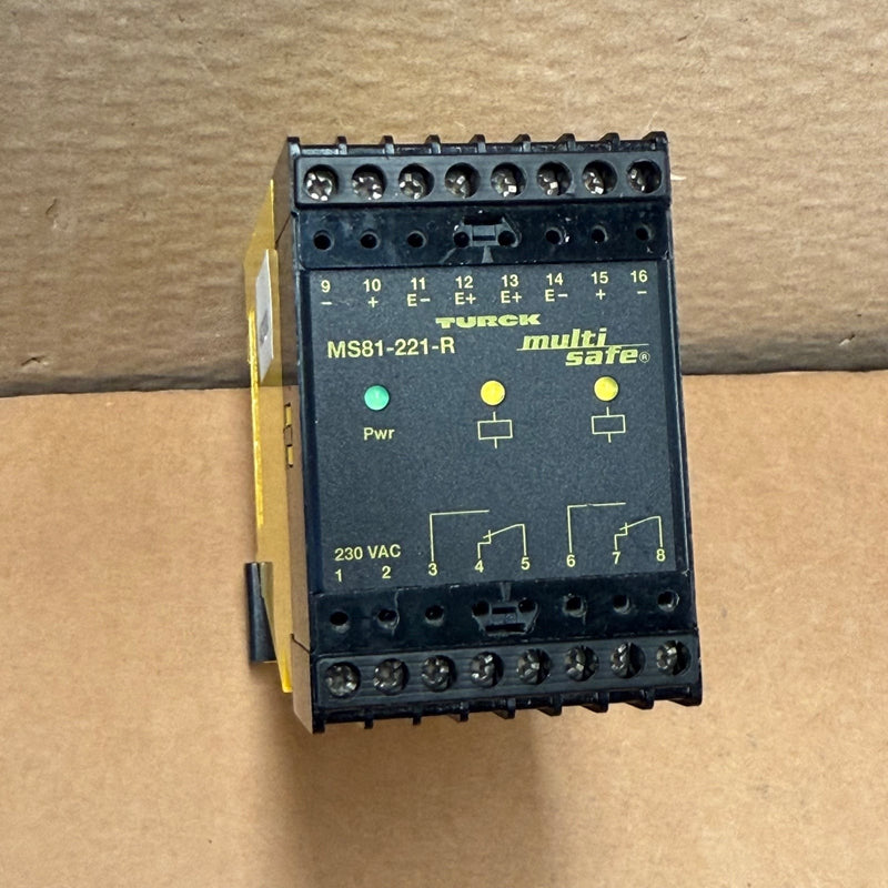 Turck – MS81-221-R – 2-Channel Amplifier Relay / Switching Amplifier