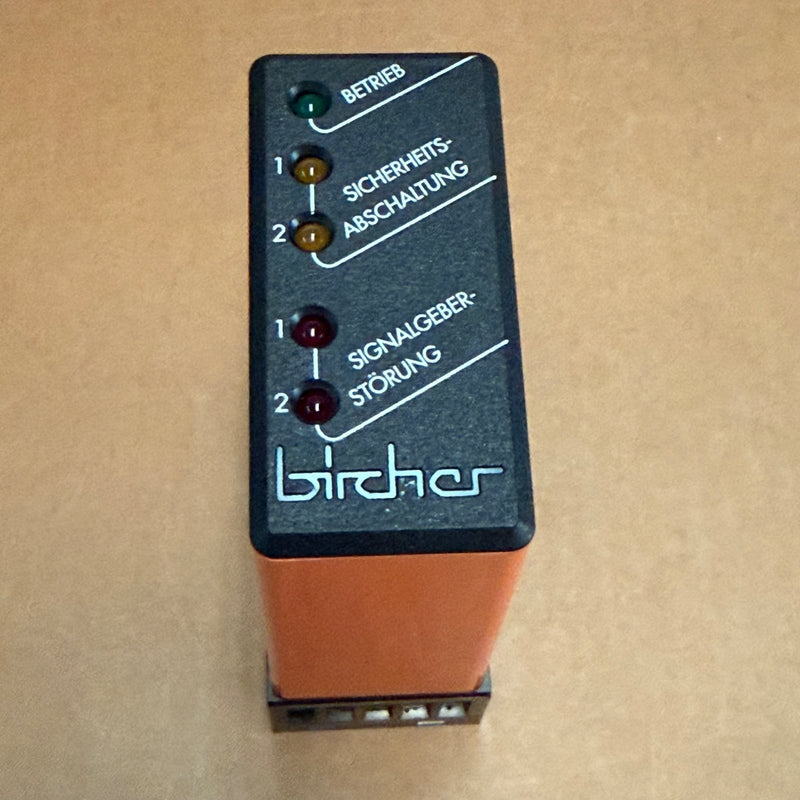 Bircher Reglomat – ESR11-24ACDC-D – Two-Channel Safety Switching Device