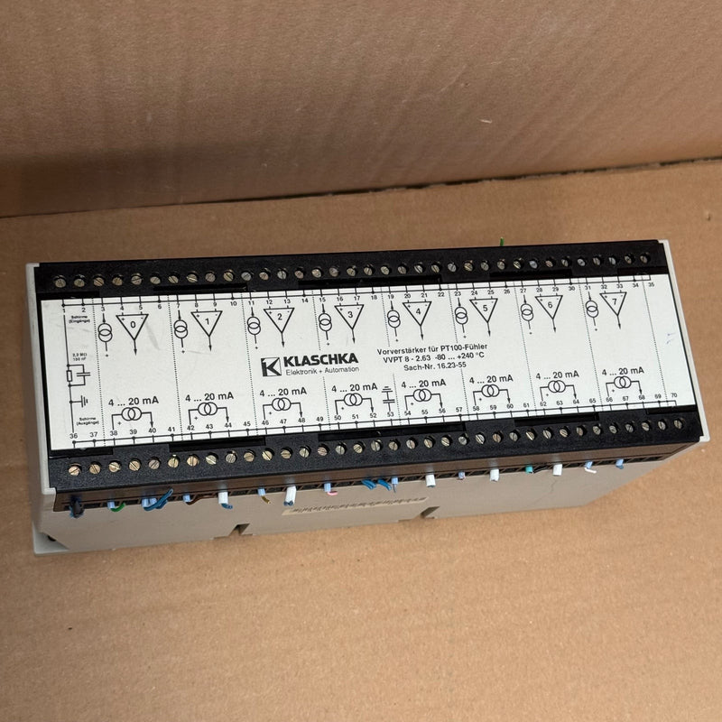 Klaschka – VVPT8-2.63 / 16.23-55 – Pulse / Speed Monitoring Relay, Sensor Module