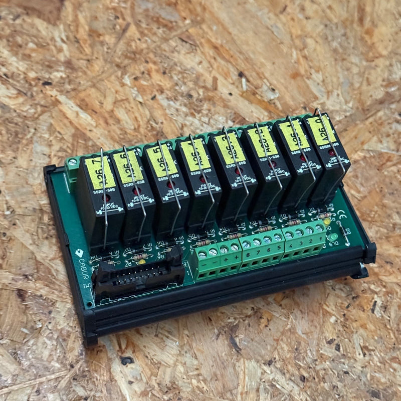 Cabur – XRFE8124 (RFE8124) – 8-Channel Relay Interface Module