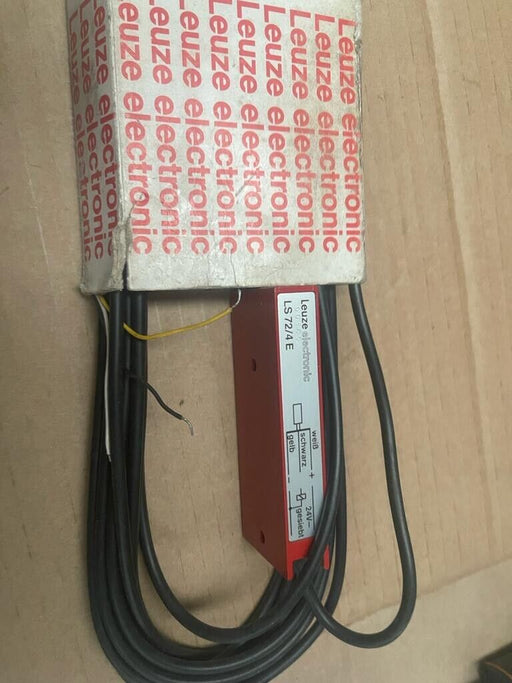 LEUZE LS 72/4 E THROUGH-BEAM PHOTOELECTRIC SENSOR RECEIVER