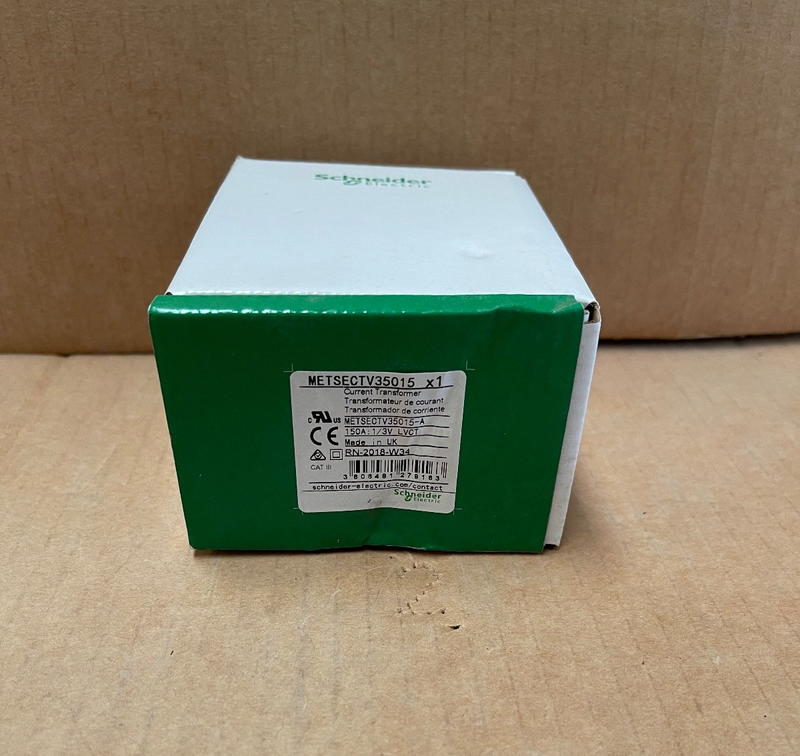 Schneider Electric – METSECTV35015 – LVCT 3‑in‑1 Solid‑Core CT RJ45, 35 mm