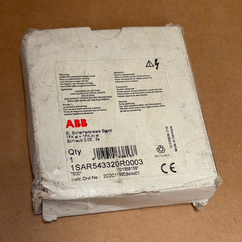 ABB – 1SAR543320R0003 – Electronic Safety Relay Module