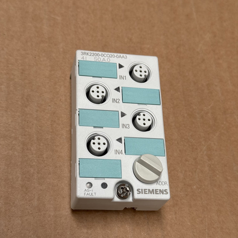 SIEMENS – 3RK2200-0CQ20-0AA3 – 1PC NEW   AS-i Compact Module
