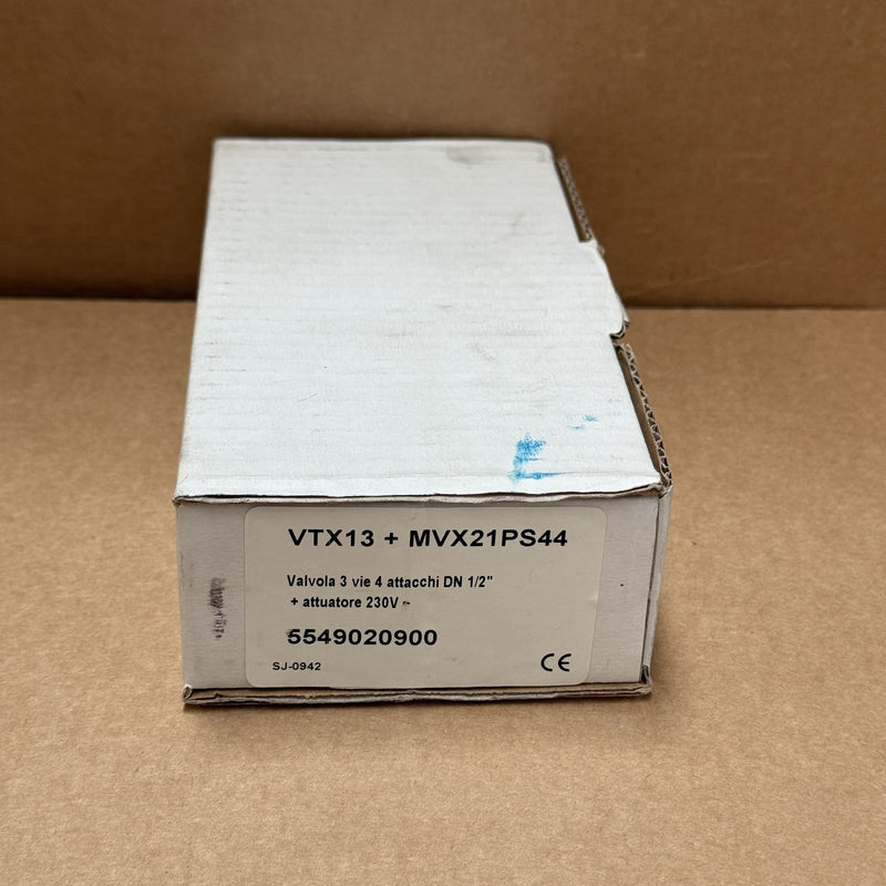 Controlli – VTX13 + MVX21PS44 – 3-Way 4 Ports Fan-Coil Valve