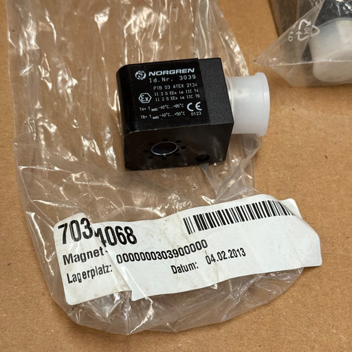 Norgren – 3039 – ATEX Explosion-Proof / Intrinsically Safe Solenoid Valve Coil