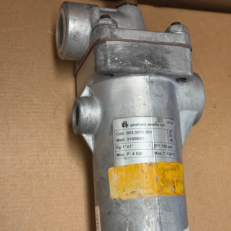 Giuliani Anello – 003.0051.001 (31008/01) – Self-Cleaning Fuel and Oil Filter