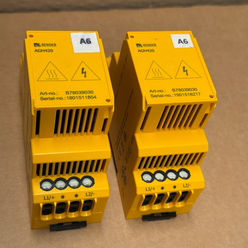Bender – AGH420 / B78039030 – Coupling Device / Insulation Monitoring Interface