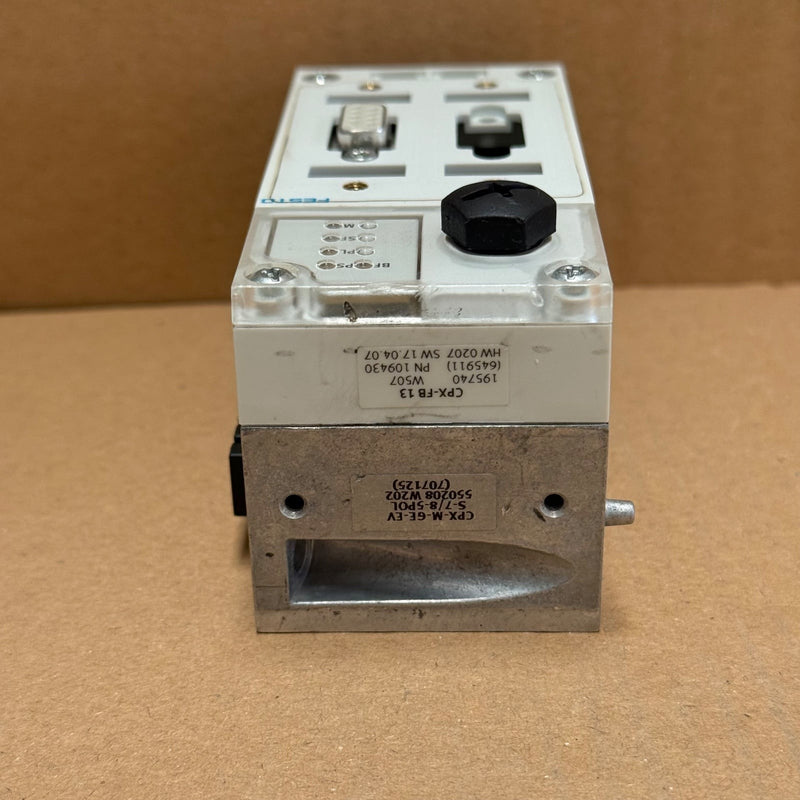 Festo – CPX-M-GE-EV-S-7/8-5POL (550208) + (195740) – Metal Interlinking Block