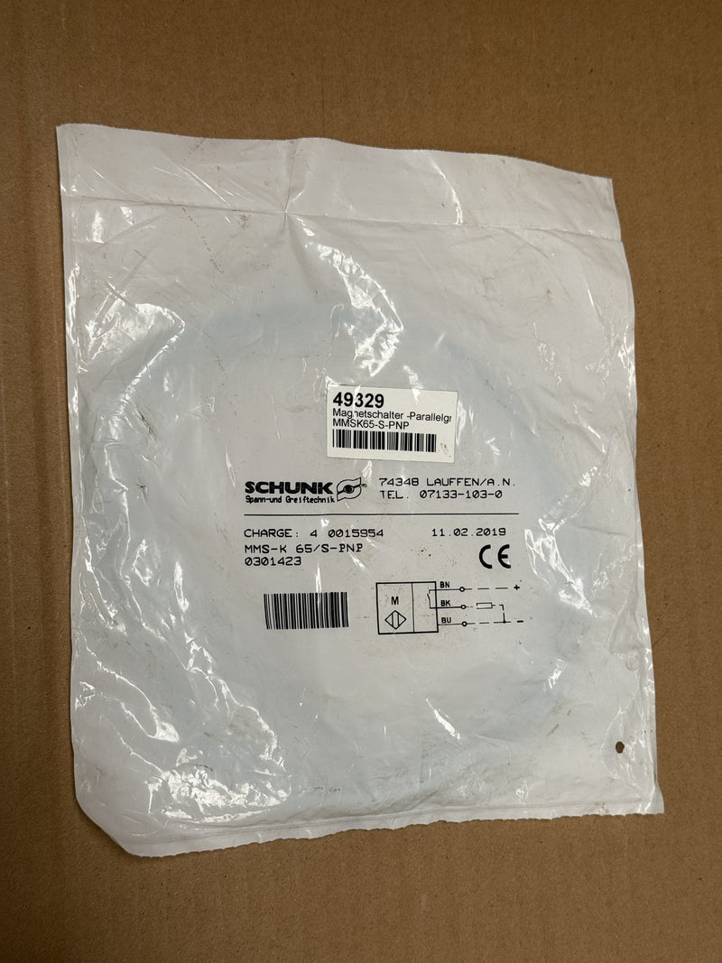 SCHUNK – MMS-K 65/S-PNP – Proximity Switch Sensor  0301423