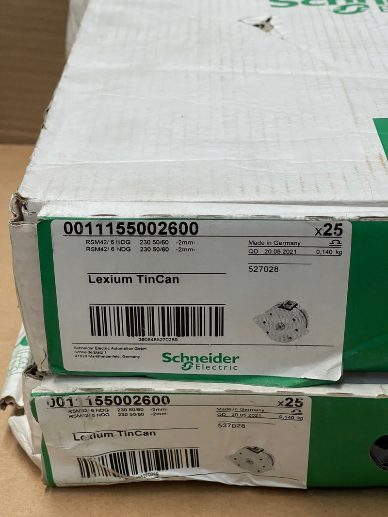 1PCs Schneider Electric RSM42/6 NG Lexium TinCan Stepper Motors 230VAC