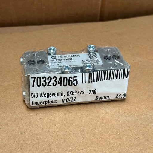 Norgren – SXE9773-Z50 – 5/3-Way Solenoid Pilot Actuated Glandless Spool Valve