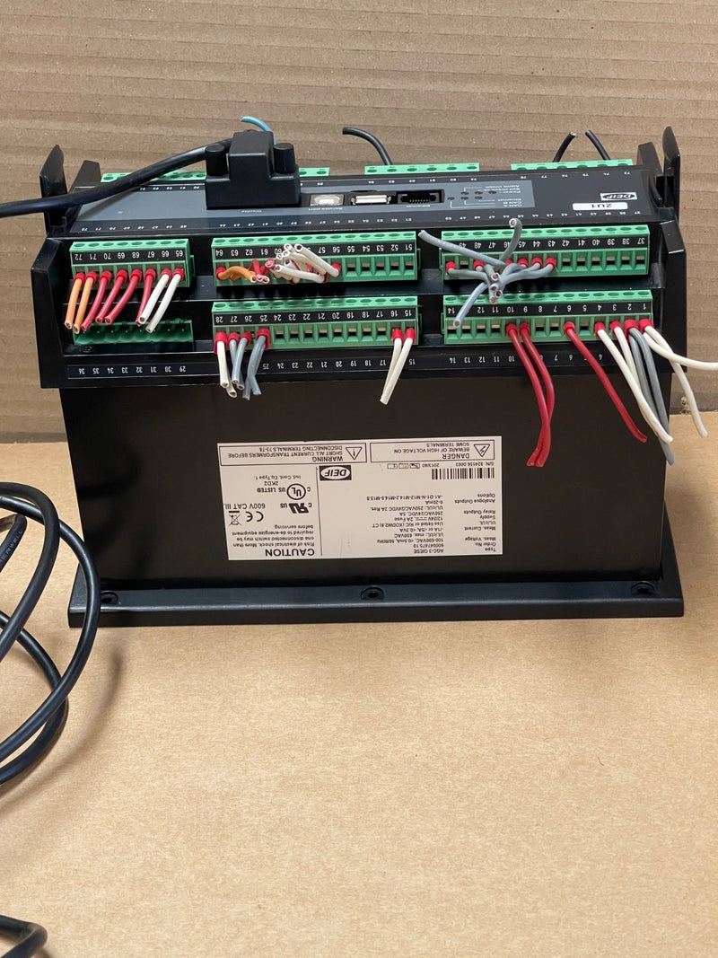 DEIF – AGC‑3 Automatic Genset Controller with Giese Panel Display DU-2/MKIII