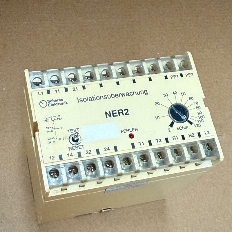 Scharco Elektronik – NER2 – Insulation Monitoring Control Relay