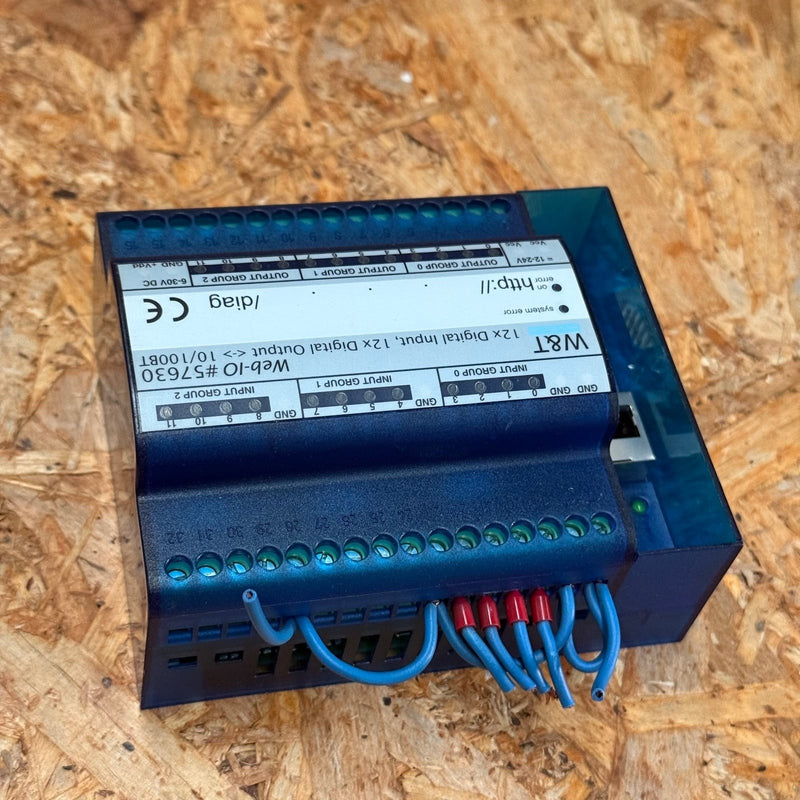 W&T – 57630 / Web-IO #57630 – Ethernet Digital I/O Gateway