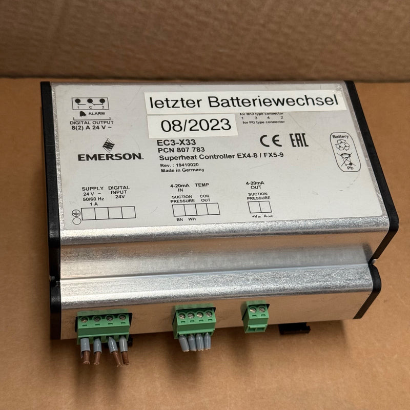 Emerson – EC3-X33 (807783) – Stand-Alone Electronic Superheat Controller