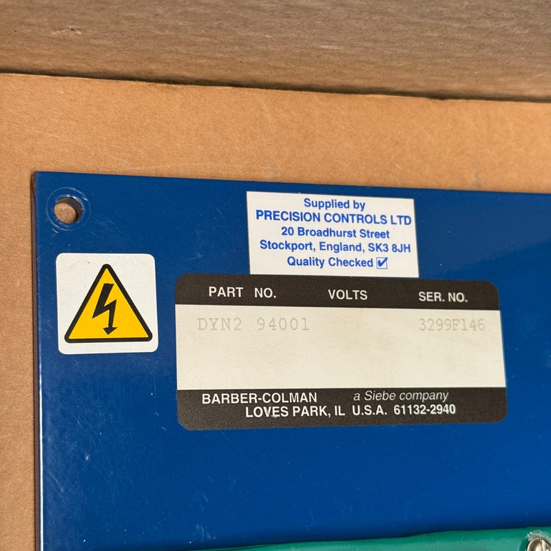 Barber-Colman – DYN2-94001 – Synchronizing and Engine Speed Control Module