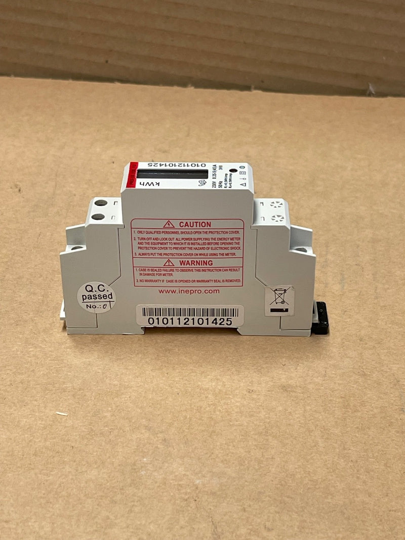 DMMetering PRO‑1D V20.112 DIN Rail Single‑Phase kWh Energy Meter