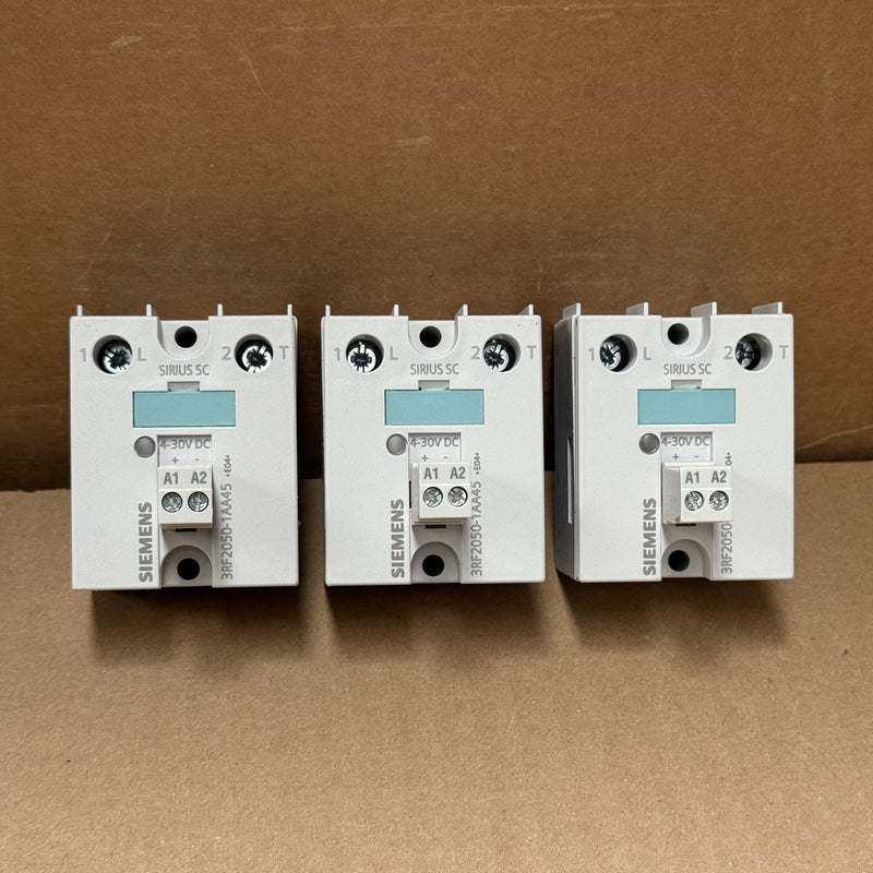 SIEMENS – 3RF2050-1AA45 – Semiconductor Relay