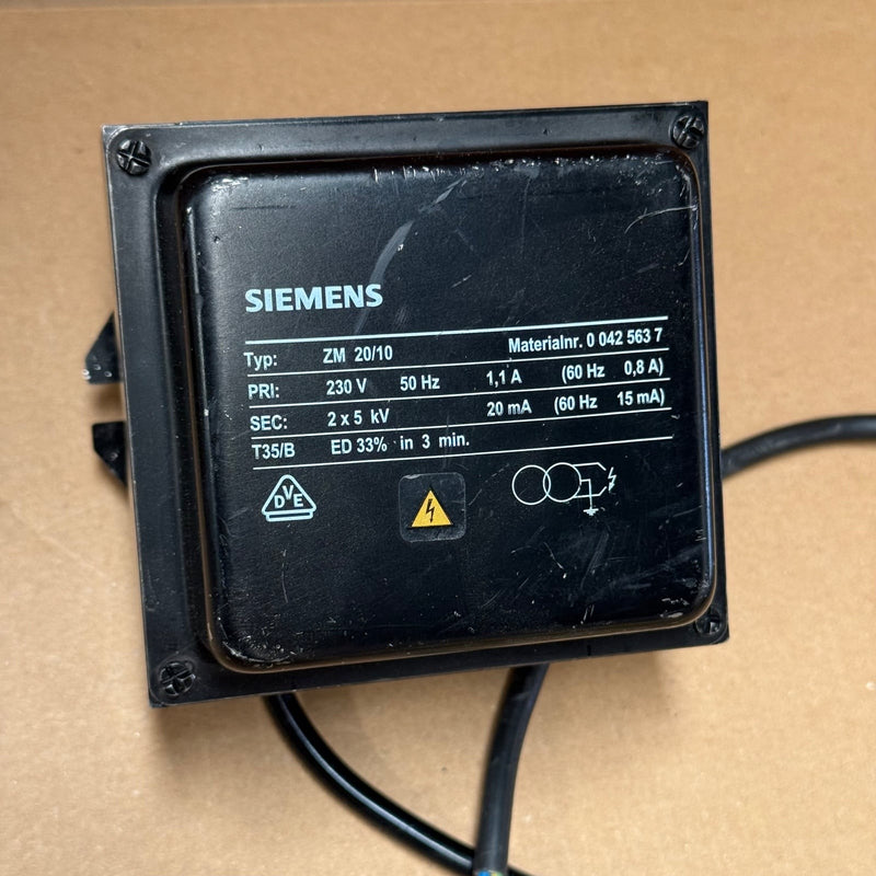 Siemens – ZM 20/10 – Ignition Transformer