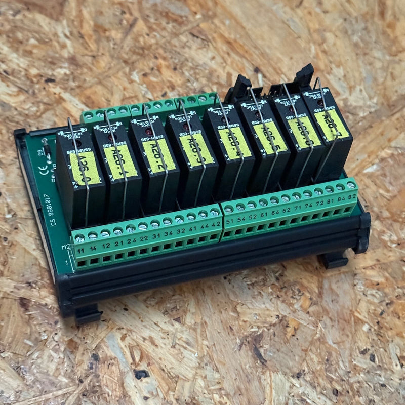 Cabur – XRFE8124 (RFE8124) – 8-Channel Relay Interface Module