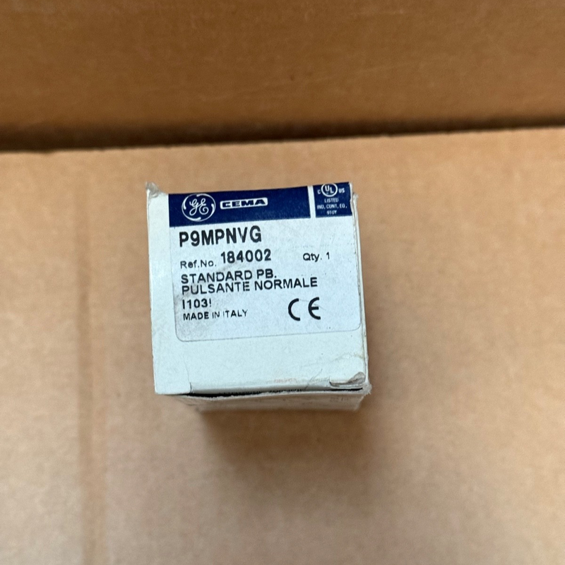 GE – P9MPNVG – Momentary Pushbutton Switch