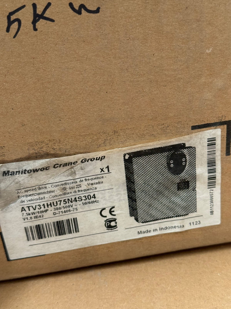 Manitowoc Crane Group – ATV31HU75N4S304 – Altivar 31 AC Drive 7.5kW
