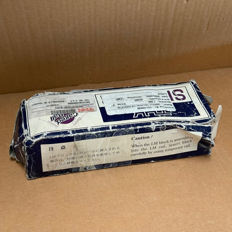 THK – SHS35LR1SS(GK) – Heavy Load Linear Motion Guide Block (SS Seals, GK Cage)