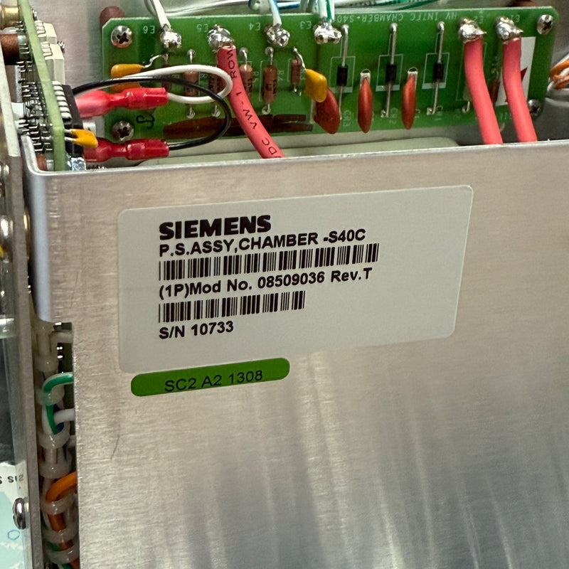 Siemens – 08509036 – P.S. Assy, Chamber -S40C REV. T