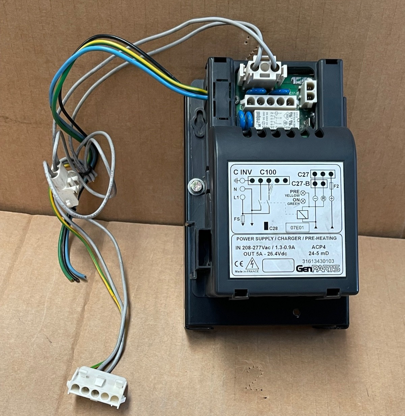 GenParts – 31613430103 – ACP4 Power Supply / Battery Charger Module 208–277 VAC