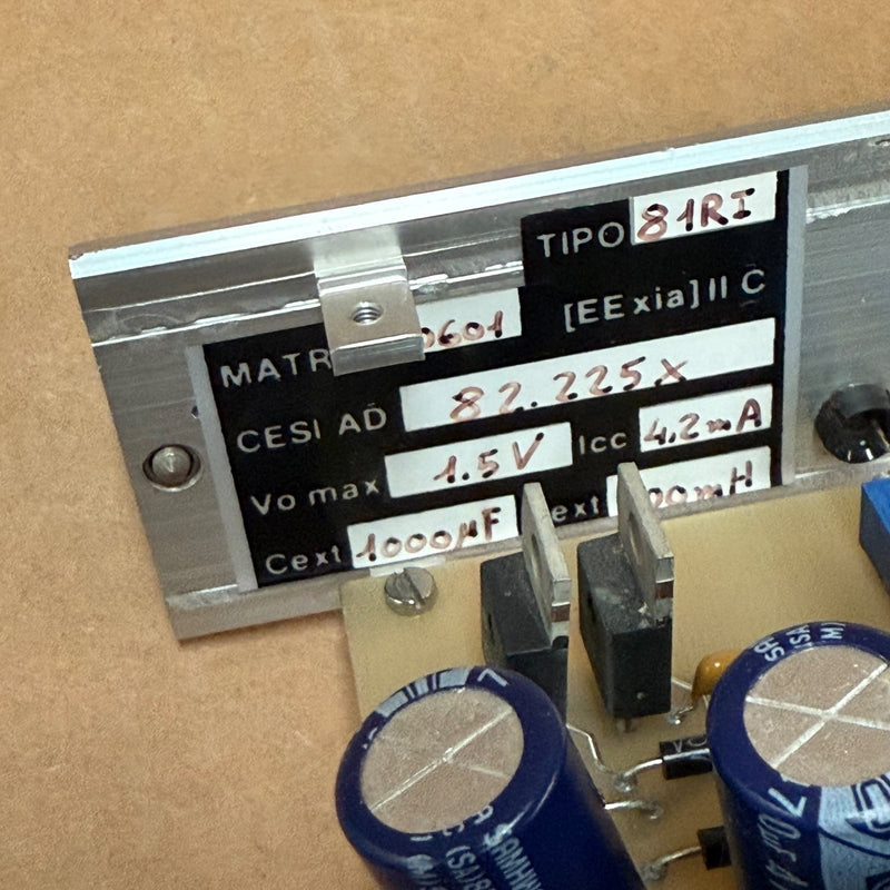Tecnova – 81RI (Serie 81) – Pt100 Temperature Transmitter Card