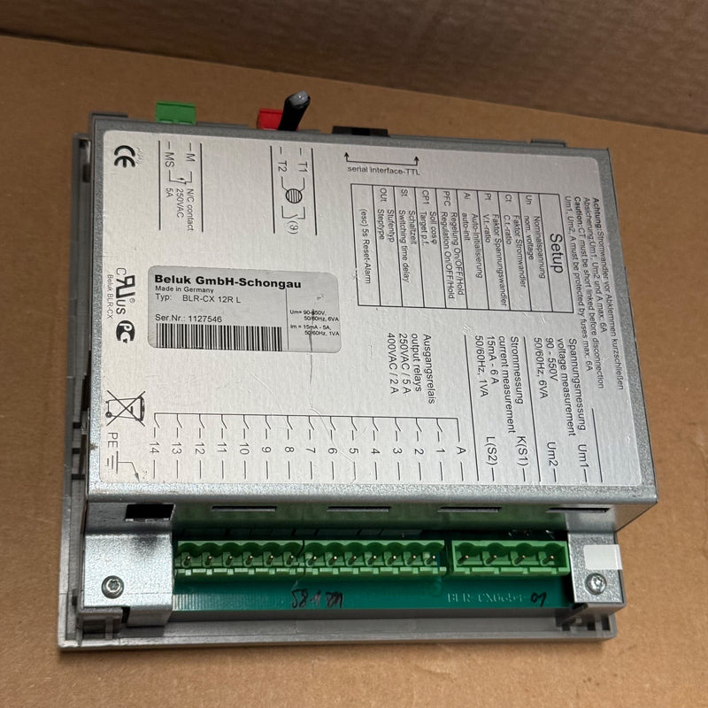Beluk – BLR-CX 12R L (BLR-CX12R) – 12-Step Reactive Power Factor Controller
