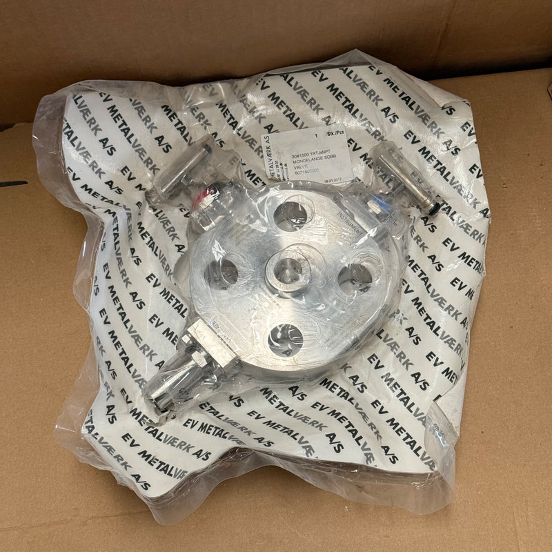 EV Metalværk – 30#1500 1RTJxNPT – Monoflange Instrument Valve